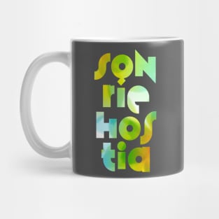 SONRIE HOSTIA (green) Mug